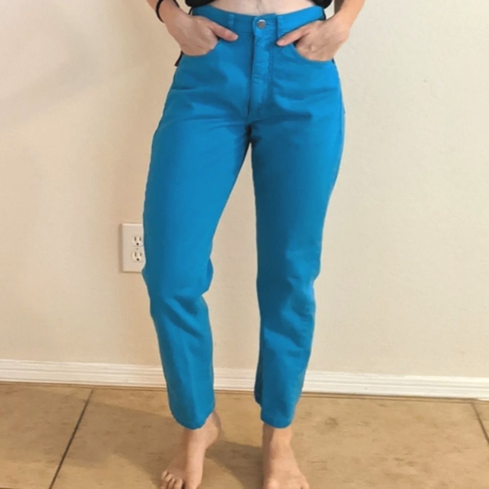 For Joseph Vintage High Waist Rise Colette Mom Blue Jean - Size 27